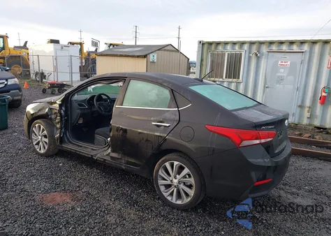 2022 Hyundai Accent Limited z USA, uszkodzony, nr VIN 3KPC34A60NE169626